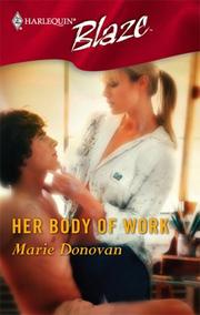 Front cover of Her body of work by Marie Donovan