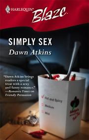 Front cover of Simply sex by Dawn Atkins