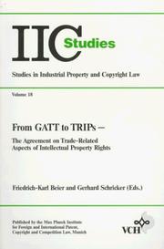 Cover of From GATTS to TRIPS by Unknown