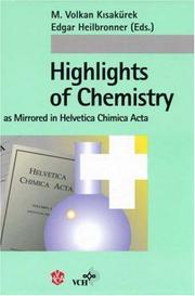 Front cover of Highlights of Chemistry by Unknown