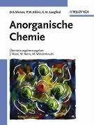 Front cover of Anorganische Chemie by D. F Shriver