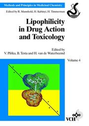 Front cover of Lipophilicity in drug action and toxicology /edited by Vladimir Pliška, Bernard Testa, and Han van de Waterbeemd by Vladimir Pliska