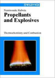 Cover of Propellants and Explosives by Naminosuke Kubota