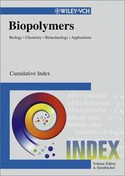Cover of Biopolymers by T. Koyama