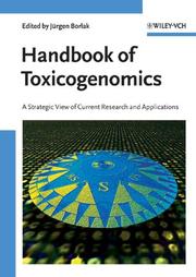 Front cover of Handbook of Toxicogenomics by Jürgen Borlak