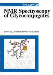 Front cover of NMR spectroscopy of glycoconjugates by T. Peters