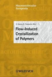 Front cover of Flow-Induced Crystallization of Polymers (Macromolecular Symposia) by Unknown