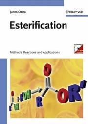 Cover of Esterification by Junzo Otera