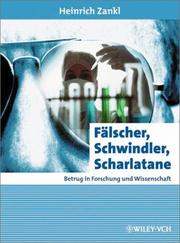 Cover of Falscher, Schwindler, Scharlatane by Heinrich Zankl
