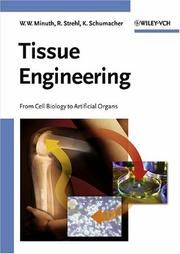 Cover of Tissue engineering by W. W. Minuth