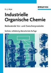 Front cover of Industrielle Organische Chemie by Hans J. Arpe