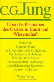 Front cover of Gesammelte Werke by Carl Gustav Jung