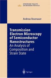 Front cover of Transmission Electron Microscopy of Semiconductor Nanostructures by Andreas Rosenauer