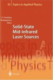 Cover of Solid-state mid-infrared laser sources by Konstantin L. Vodopyanov