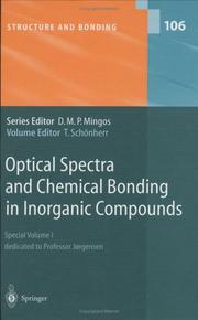 Cover of Optical Spectra and Chemical Bonding in Inorganic Compounds by Thomas Schönherr
