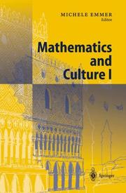 Front cover of Mathematics and culture I by Michele Emmer