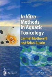 Cover of In vitro methods in aquatic toxicology by B. Austin
