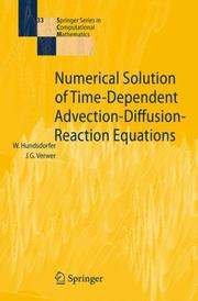 Front cover of Numerical solution of time-dependent advection-diffusion-reaction equations by W. H. Hundsdorfer