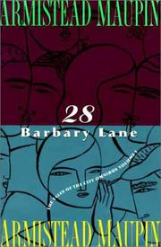 Front cover of 28 Barbary Lane by Armistead Maupin