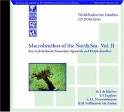 Front cover of Macrobenthos of the North Sea (Vol.2):Keys to Polychaet, Nemertina, Sipuncula and Platyhelminthes (World Biodiversity Database CD-ROM Series) by M.J.de Kluijver