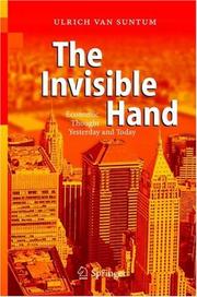 Front cover of The Invisible Hand by Ulrich van Suntum