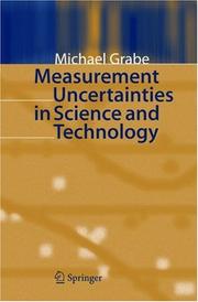 Front cover of Measurement uncertainties in science and technology by Michael Grabe
