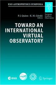 Front cover of Toward an international virtual observatory by ESO/ESA/NASA/NSF Conference (2002 Garching, Germany)