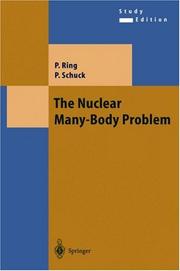 Cover of The nuclear many-body problem by Peter Ring