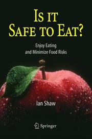 Front cover of Is it safe to eat? by Ian Shaw