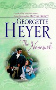 Cover of The Nonesuch by Georgette Heyer