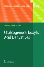 Cover of Chalcogenocarboxylic acid derivatives by S. Kato