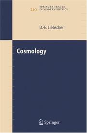 Cover of Cosmology by Dierck-Ekkehard Liebscher