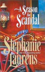Front cover of A Season For Scandal by Stephanie Laurens