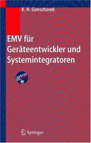 Front cover of EMV für Geräteentwickler und Systemintegratoren by Karl-Heinz Gonschorek