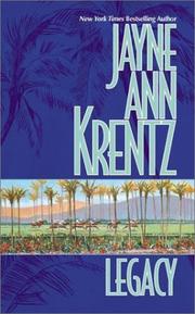 Cover of Legacy by Jayne Ann Krentz