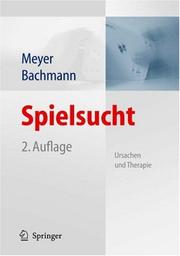 Cover of Spielsucht by Gerhard Meyer