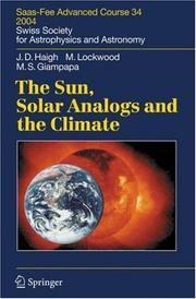 Front cover of The sun, solar analogs and the climate by Joanna D. Haigh