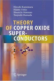 Front cover of Theory of copper oxide superconductors by Hiroshi Kamimura