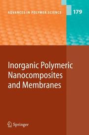Front cover of Inorganic polymeric nanocomposites and membranes by B. Boutevin