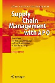 Cover of Supply Chain Management with APO by Jörg T. Dickersbach