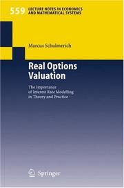 Cover of Real Options Valuation by Marcus Schulmerich