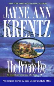 Front cover of The Private Eye by Jayne Ann Krentz