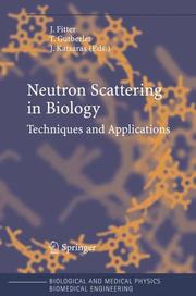 Front cover of Neutron Scattering in Biology by T. Gutberlet