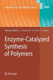 Front cover of Enzyme-catalyzed synthesis of polymers by Shiro Kobayashi