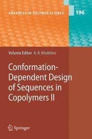 Front cover of Conformation-Dependent Design of Sequences in Copolymers II by A. R. Khokhlov