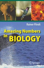 Front cover of Amazing Numbers in Biology by Rainer Flindt