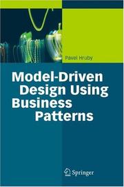 Cover of Model-Driven Design Using Business Patterns by Pavel Hruby