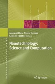 Cover of Nanotechnology by Grzegorz Rozenberg