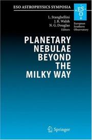 Front cover of Planetary nebulae beyond the Milky Way by ESO Workshop (2004 Garching, Germany)