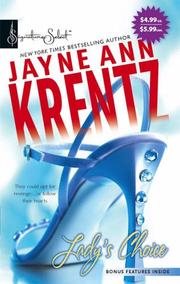 Front cover of Lady's Choice by Jayne Ann Krentz